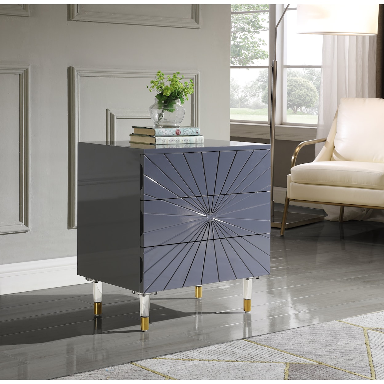 Meridian Furniture Starburst Side Table