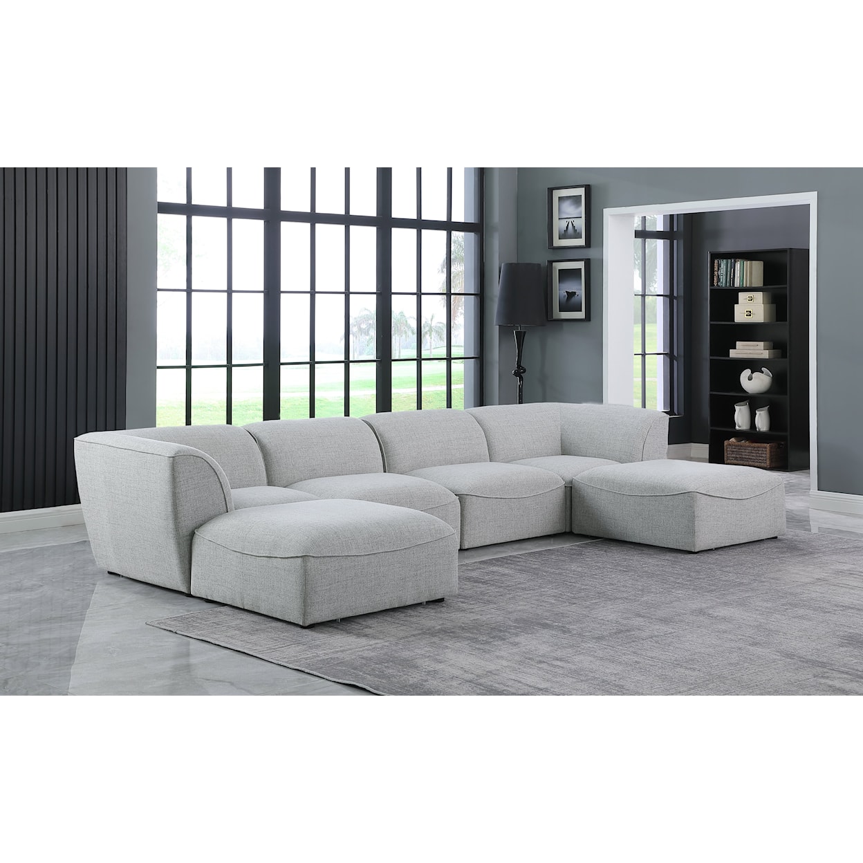 Meridian Furniture Miramar Modular Sectional