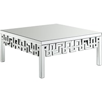 Contemporary Mirrored Coffee Table