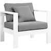 Meridian Furniture Nizuc Aluminum Arm Chair