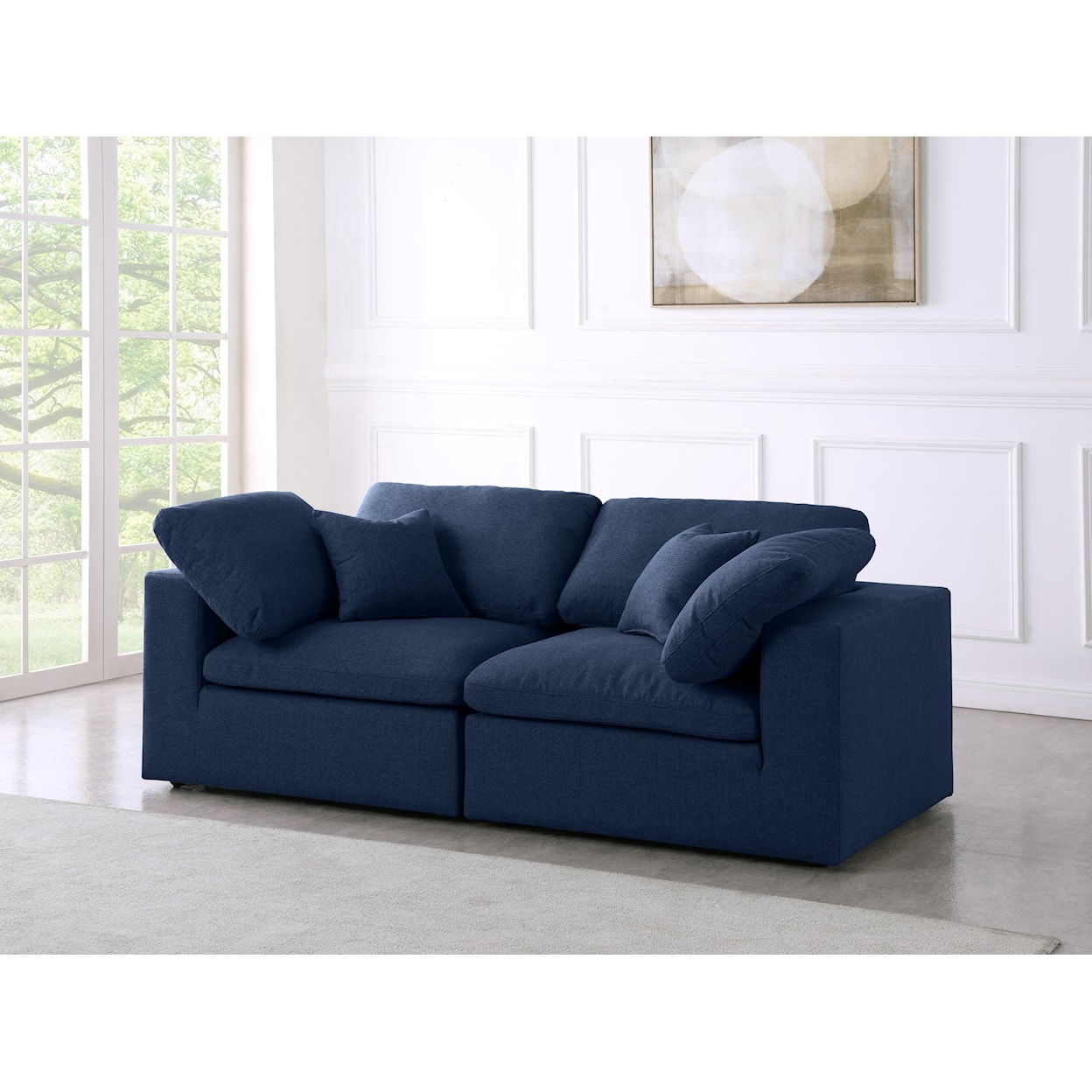 Meridian Furniture Serene Deluxe Comfort Modular Sofa
