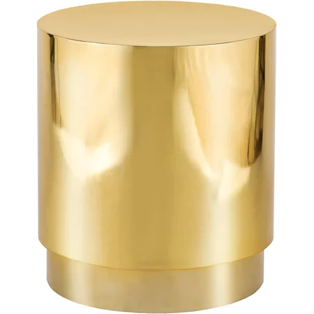 Jazzy Gold End Table