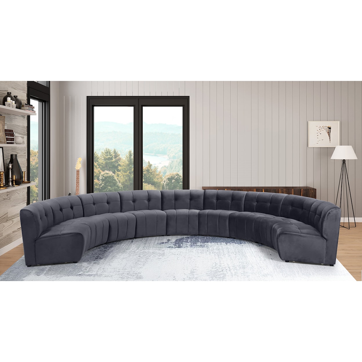 Meridian Furniture Limitless 9pc. Modular Sectional