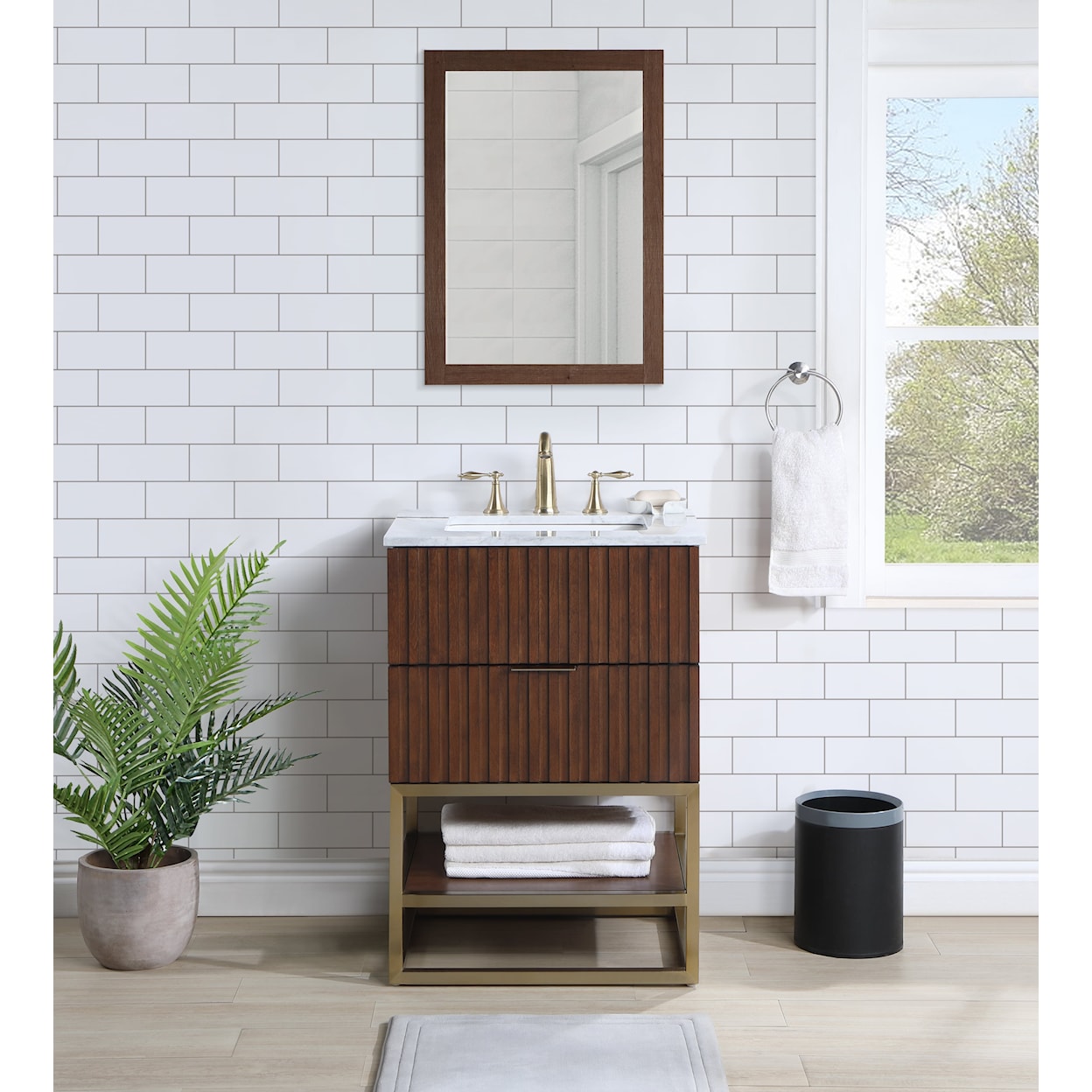 Meridian Furniture Monad Bathroom Vanity