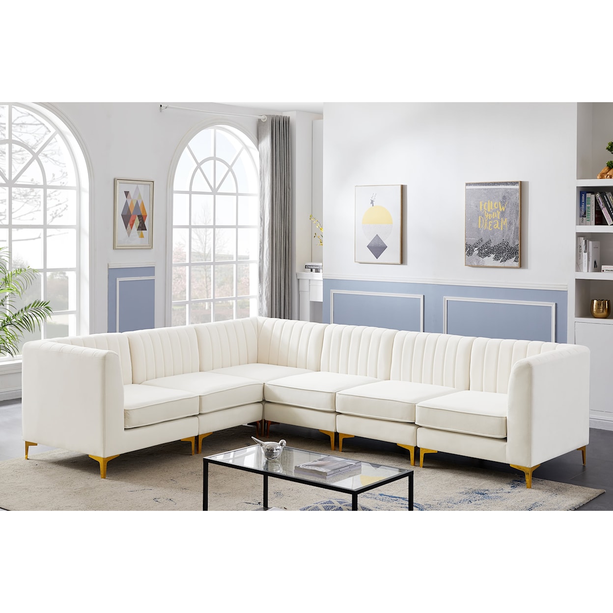 Meridian Furniture Alina Modular Sectional