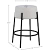 Meridian Furniture Avalon Counter Stool