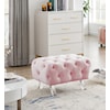 Meridian Furniture Crescent Ottoman