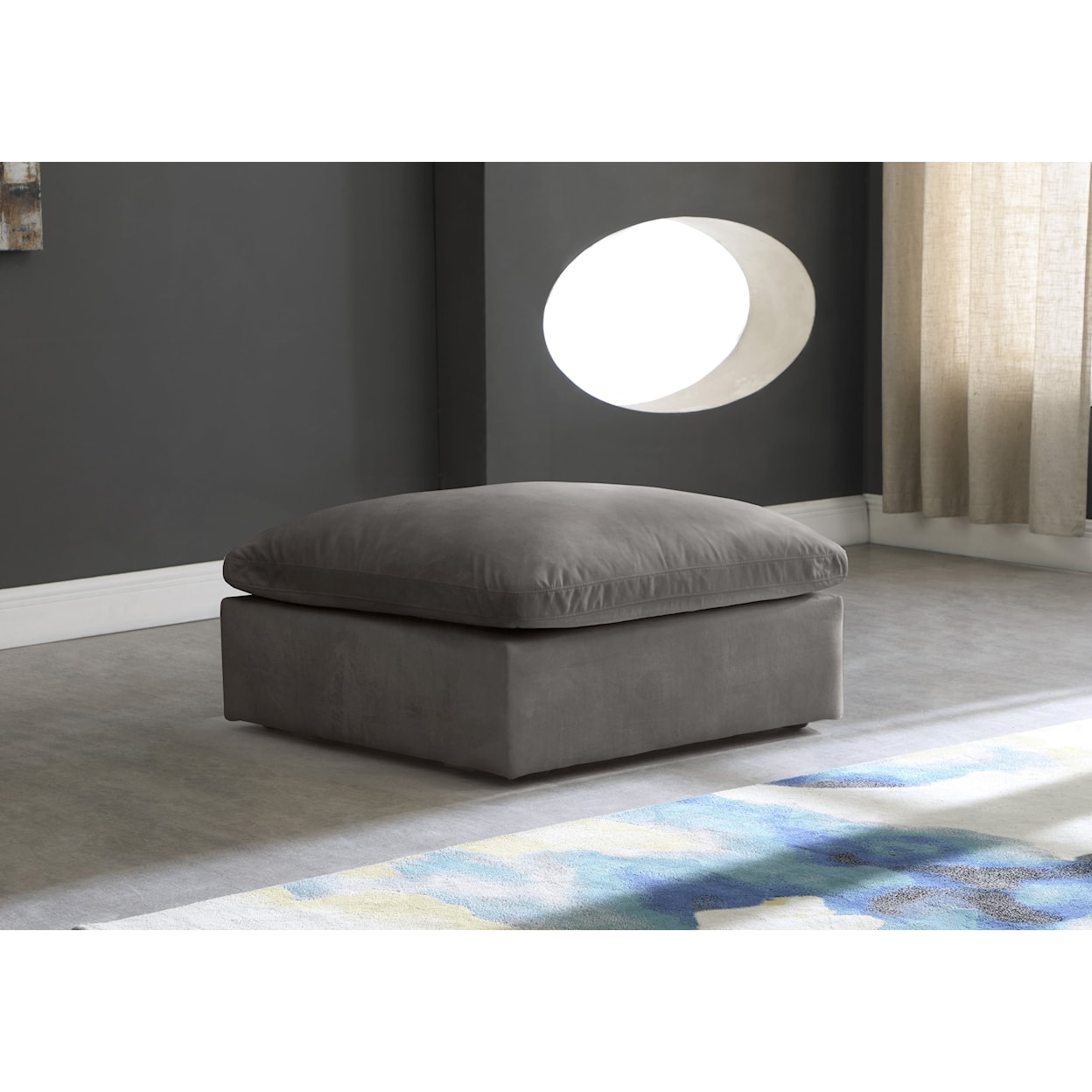 Meridian Furniture Cozy Ottoman