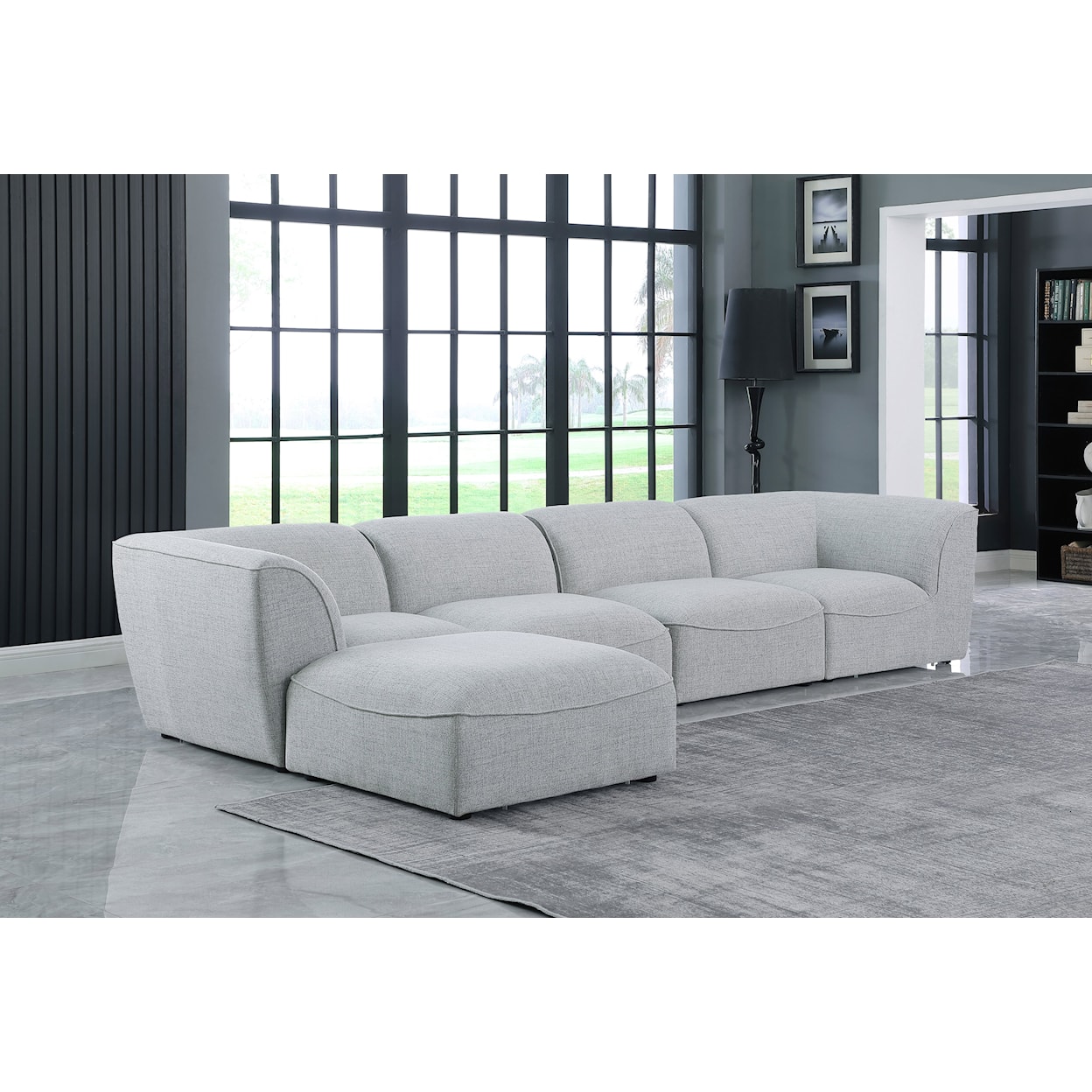 Meridian Furniture Miramar Modular Sectional