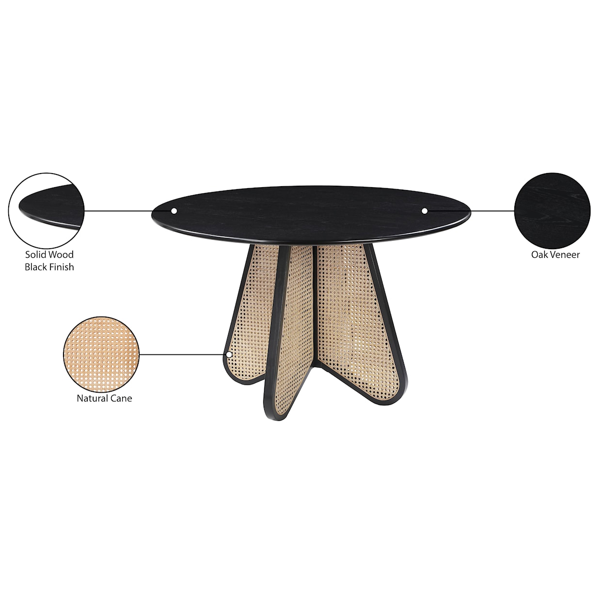 Meridian Furniture Butterfly Dining Table