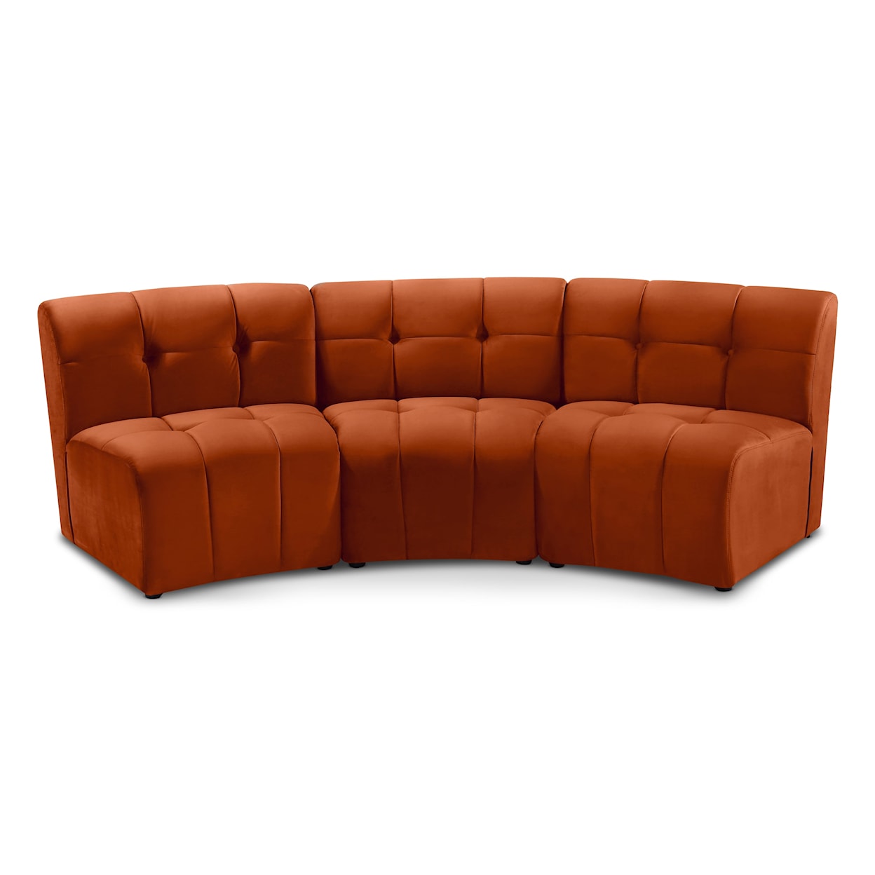 Meridian Furniture Limitless 3pc. Modular Sectional