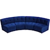 Meridian Furniture Limitless 4pc. Modular Sectional