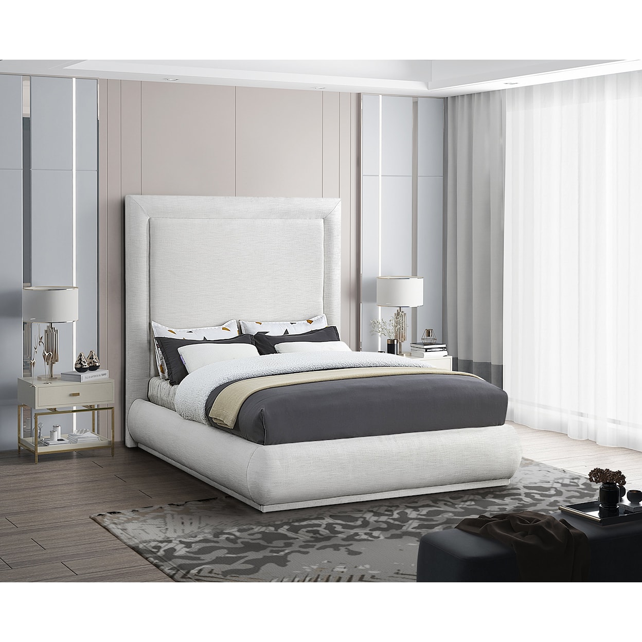 Meridian Furniture Brooke King Bed