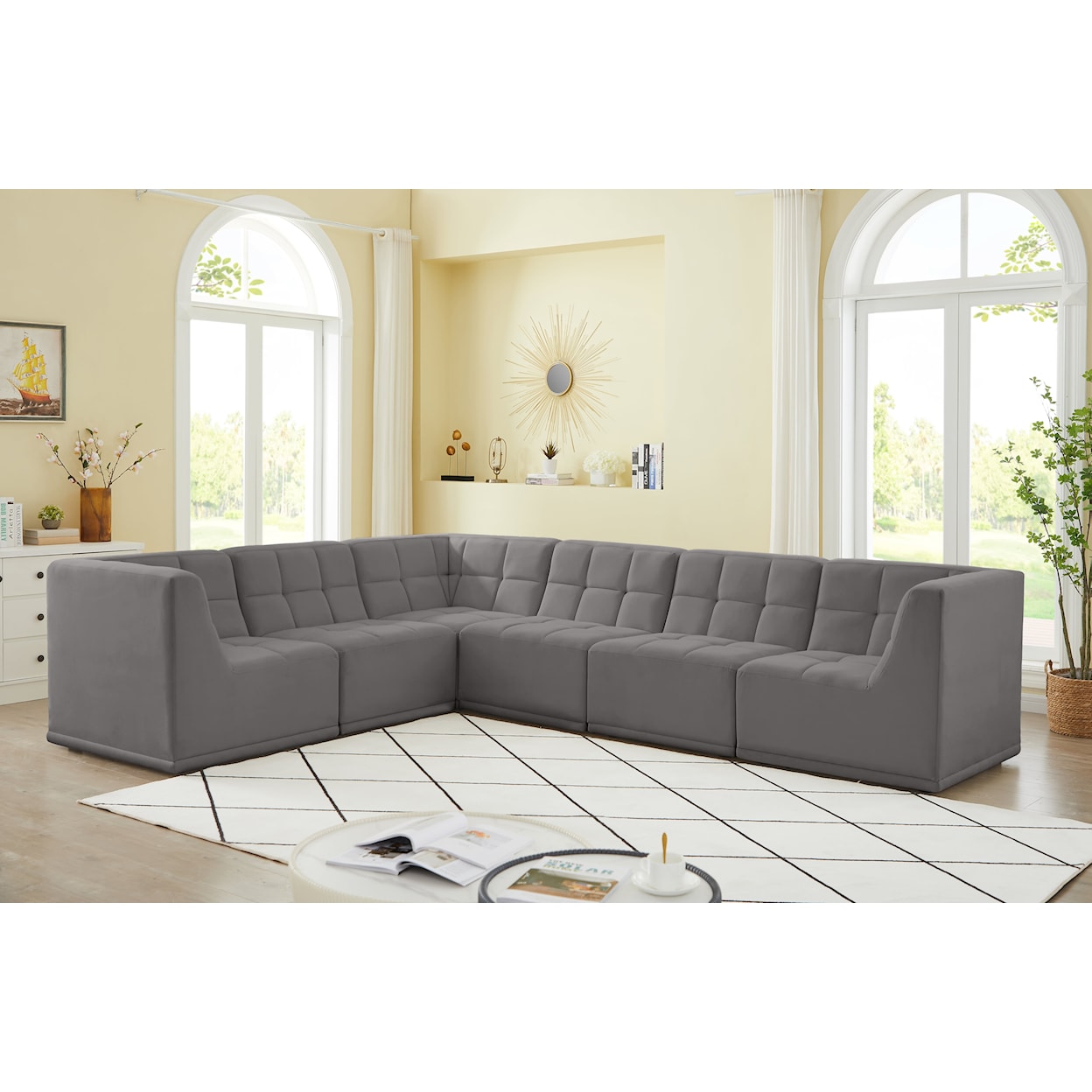 Meridian Furniture Relax Modular Sectional