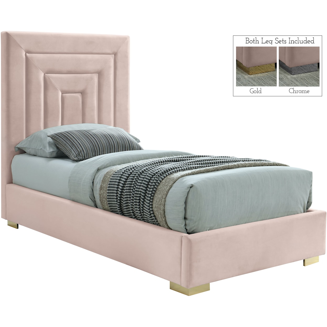 Meridian Furniture Nora Twin Bed
