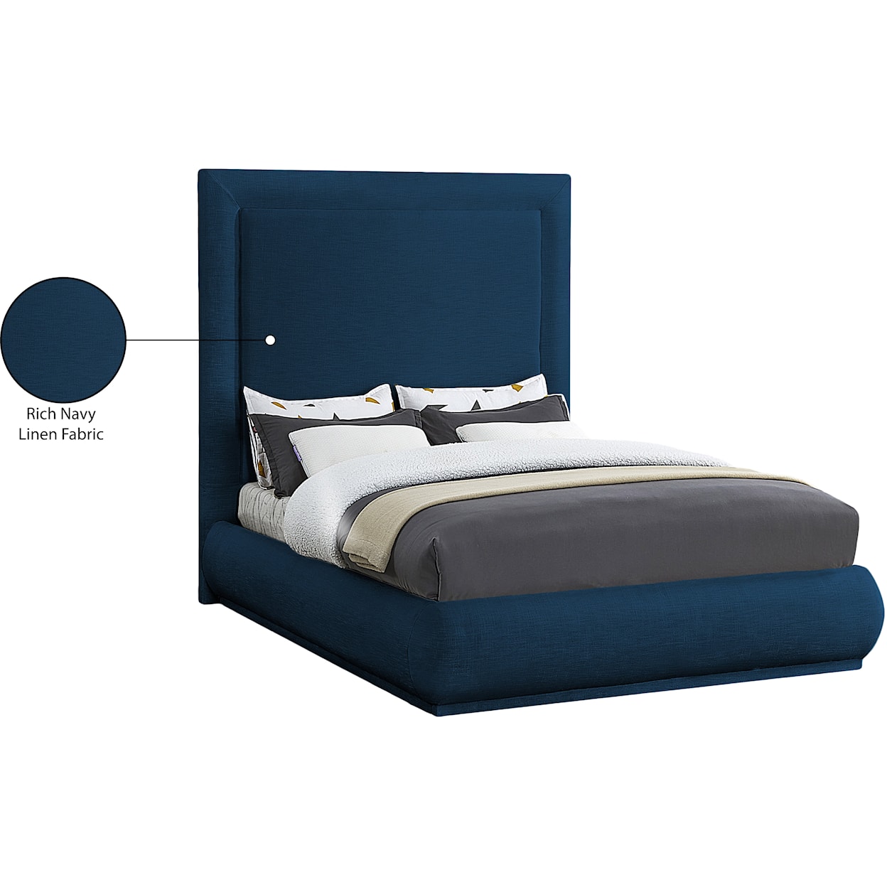 Meridian Furniture Brooke Queen Bed