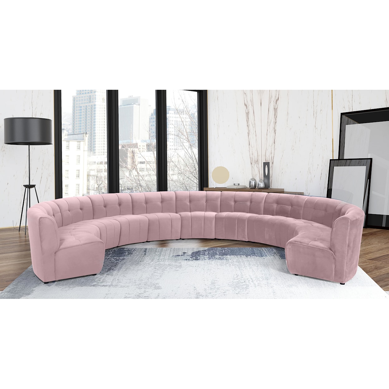 Meridian Furniture Limitless 11pc. Modular Sectional