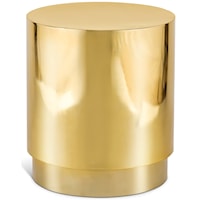 Jazzy Gold End Table