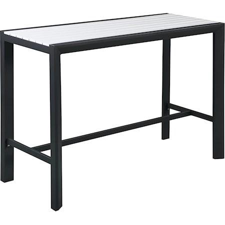 Aluminum Rectangle Bar Table