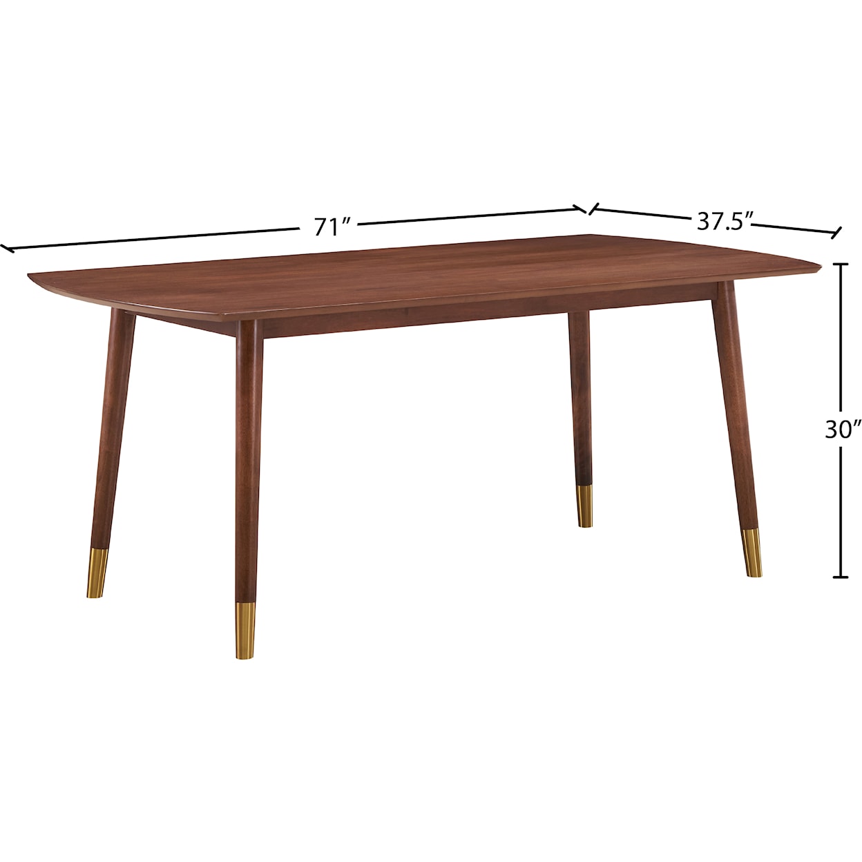 Meridian Furniture Sherwood Dining Table