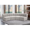 Meridian Furniture Limitless 4pc. Modular Sectional