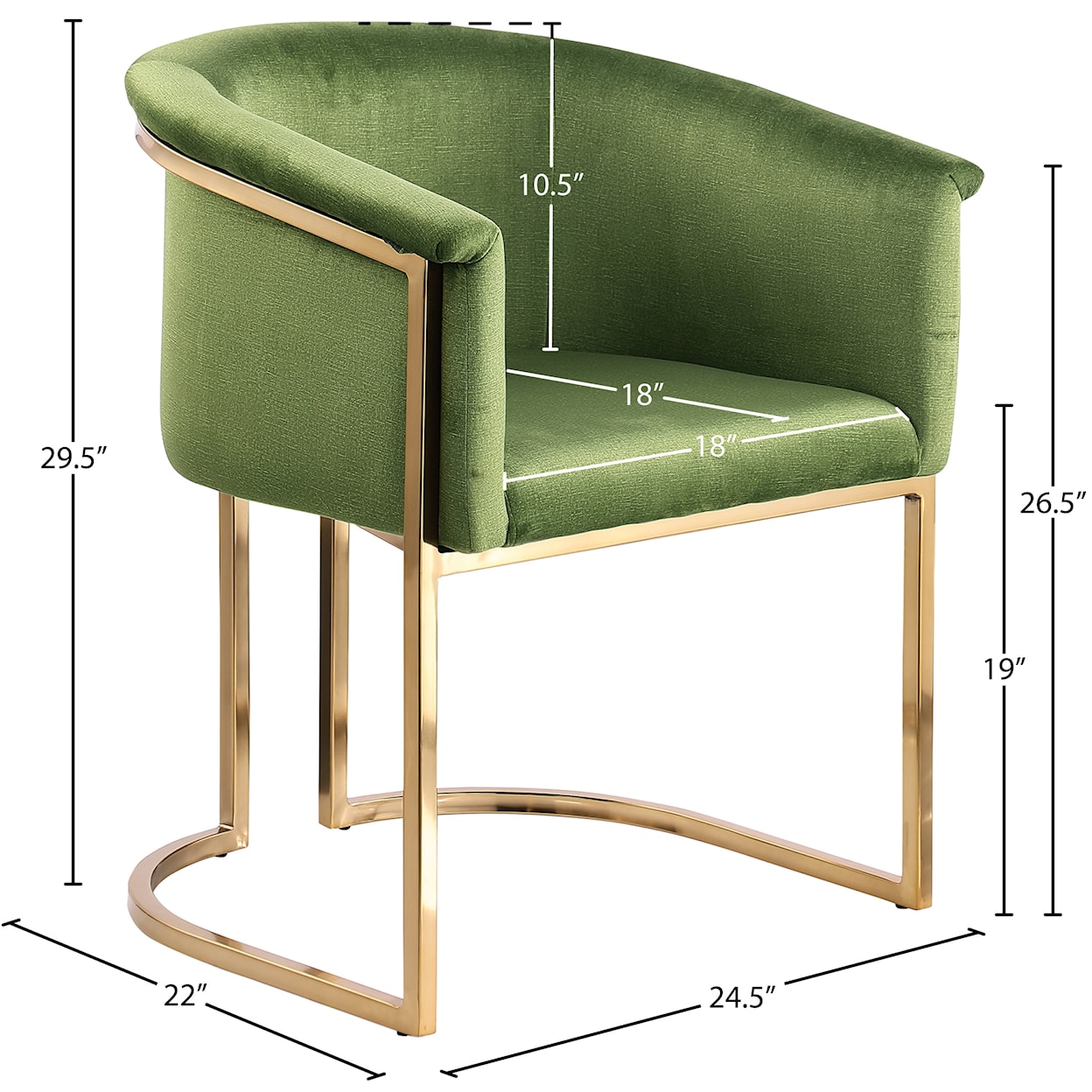 Meridian Furniture Tierra Dining Chair