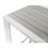 Meridian Furniture Nizuc Aluminum Rectangle Bar Table