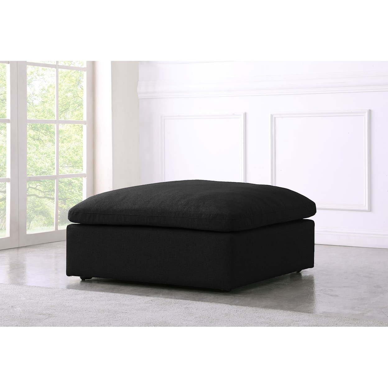 Meridian Furniture Serene Deluxe Comfort Modular Ottoman