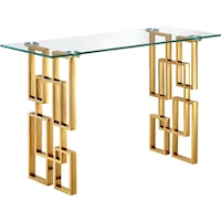 Pierre Gold Console Table