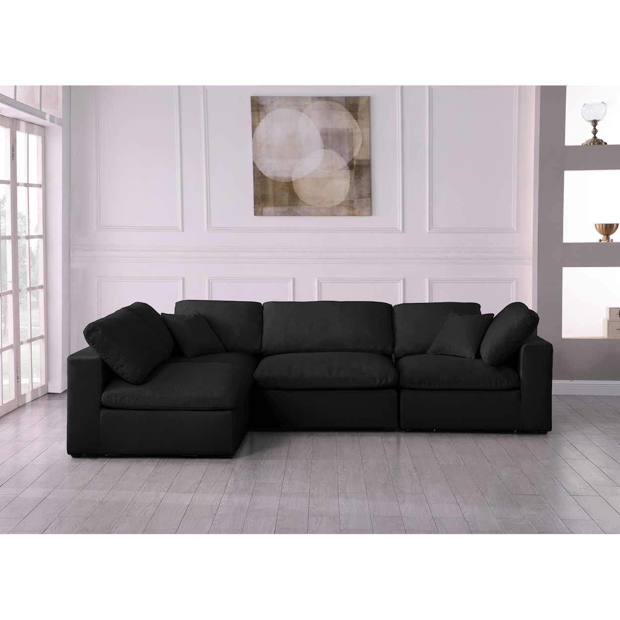 Meridian Furniture Serene Deluxe Comfort Modular Sectional