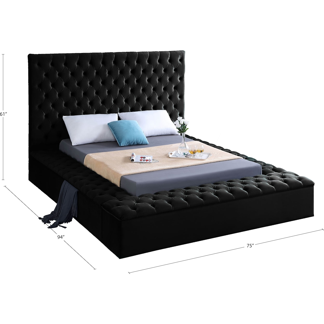 Meridian Furniture Bliss Full Bed
