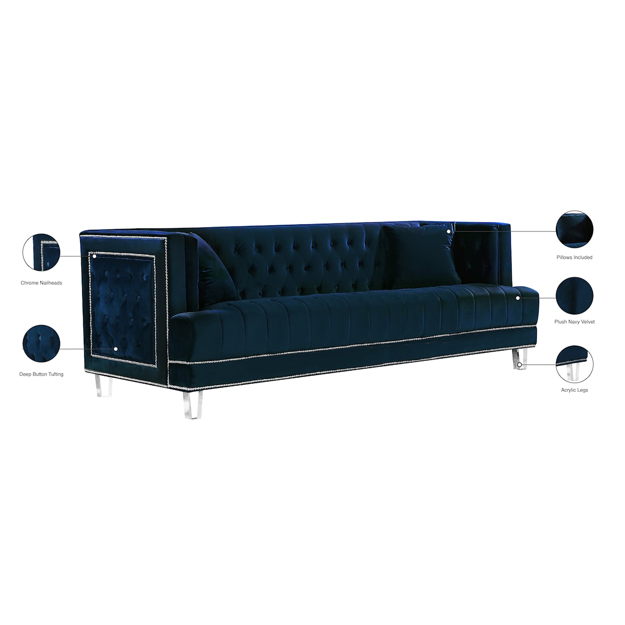 Meridian Furniture Lucas Sofa