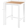 Meridian Furniture Nizuc Aluminum Square Bar Table