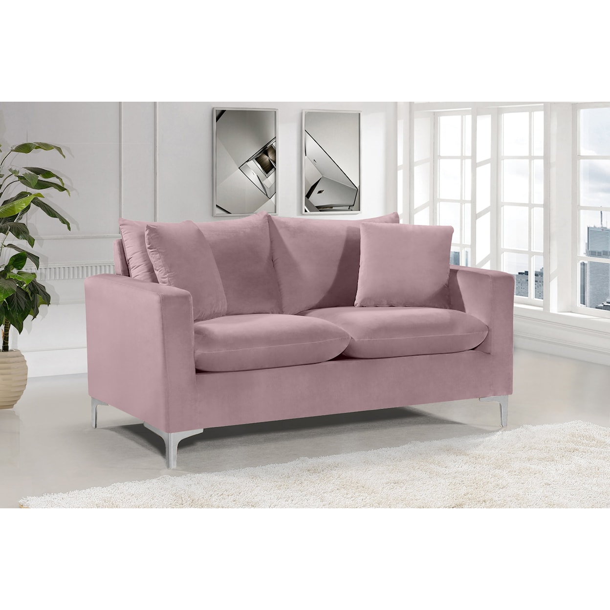 Meridian Furniture Naomi Loveseat