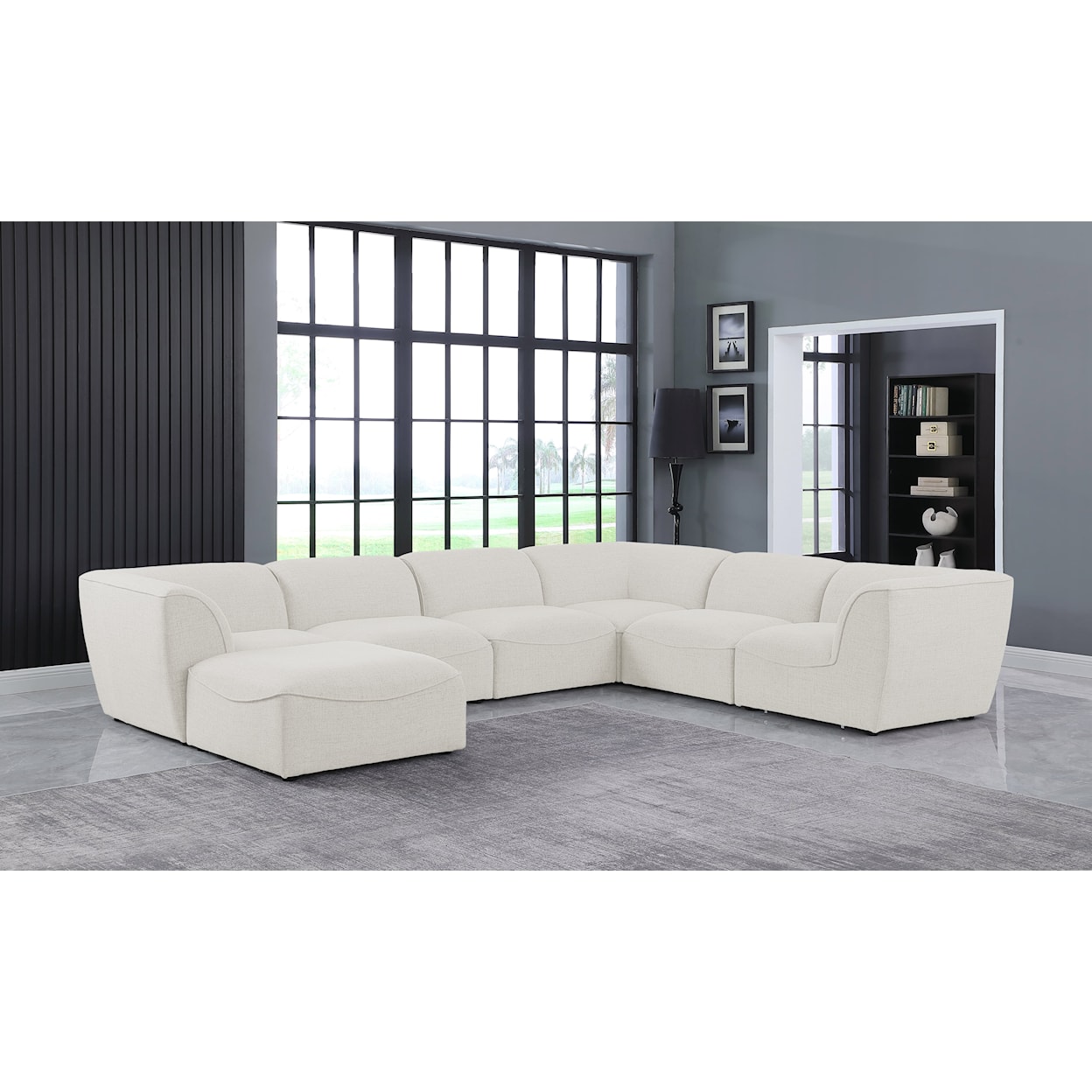 Meridian Furniture Miramar Modular Sectional