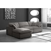 Meridian Furniture Plush Standard Comfort Modular Sectional