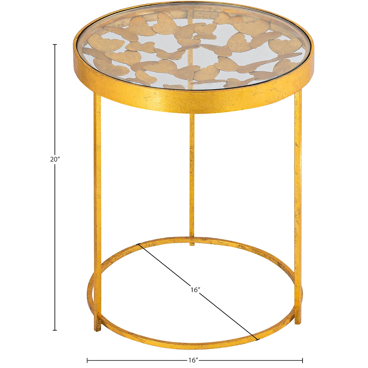 Meridian Furniture Butterfly End Table