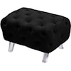 Meridian Furniture Crescent Ottoman