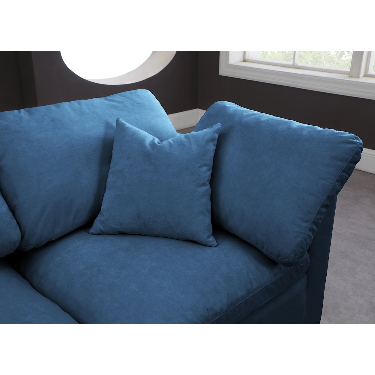 Meridian Furniture Plush Standard Comfort Modular Sofa