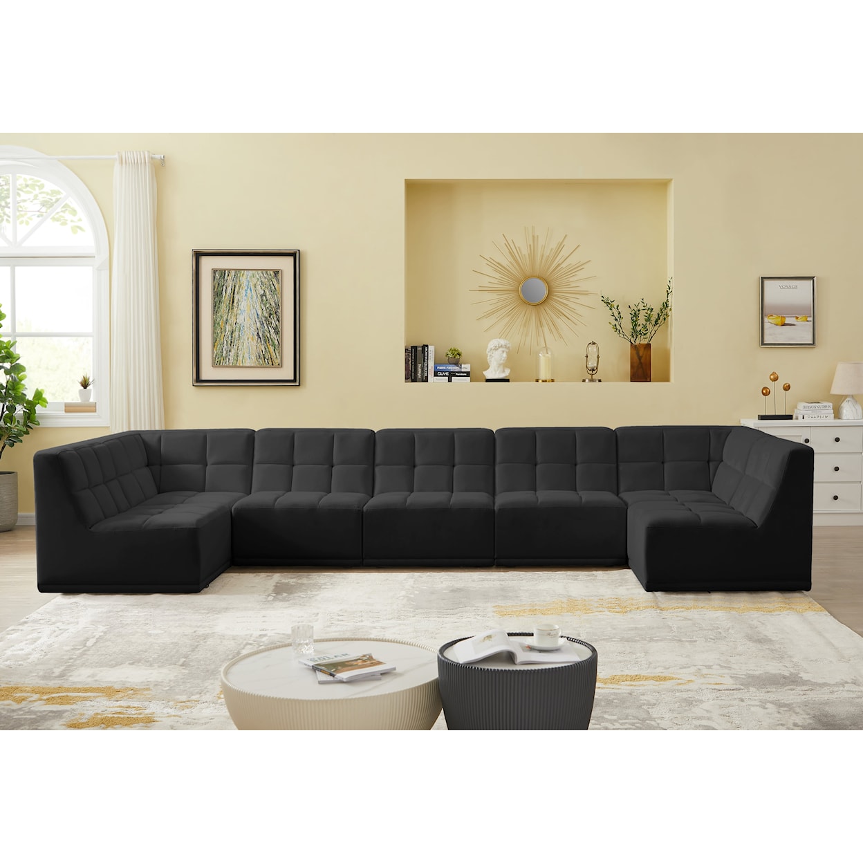 Meridian Furniture Relax Modular Sectional