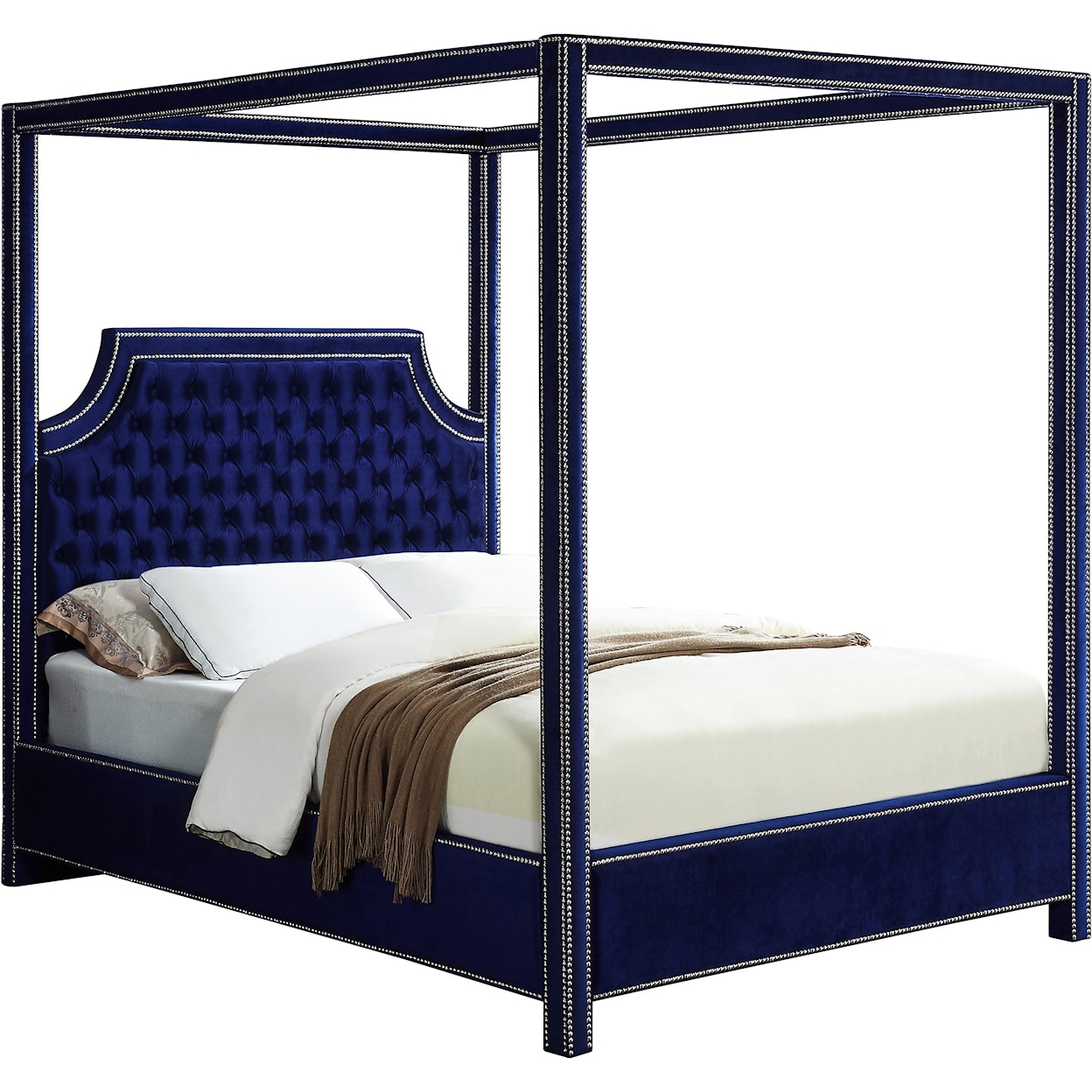 Meridian Furniture Rowan Queen Bed (3 Boxes)