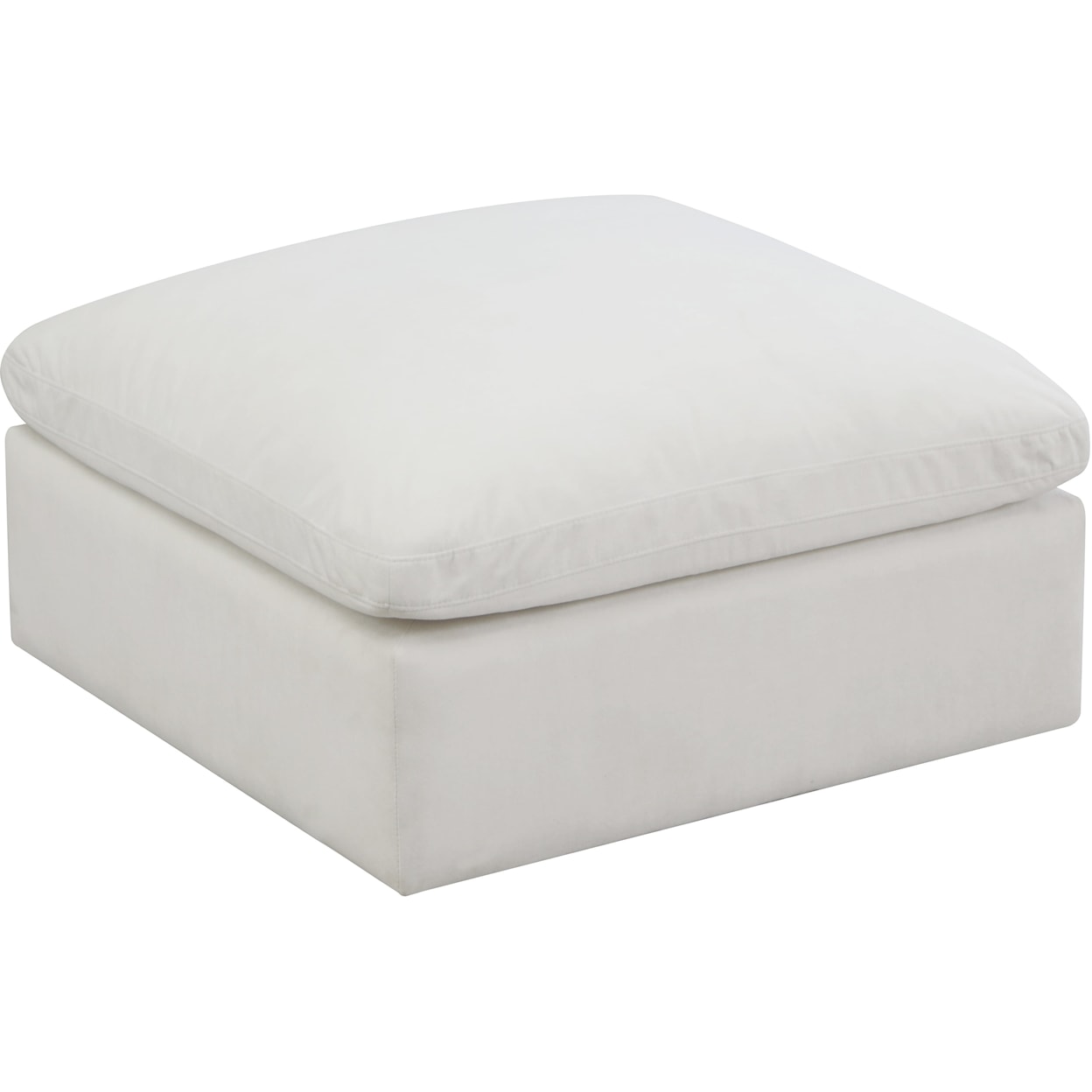 Meridian Furniture Plush Standard Comfort Modular Ottoman