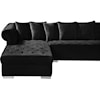 Meridian Furniture Presley 3pc. Sectional