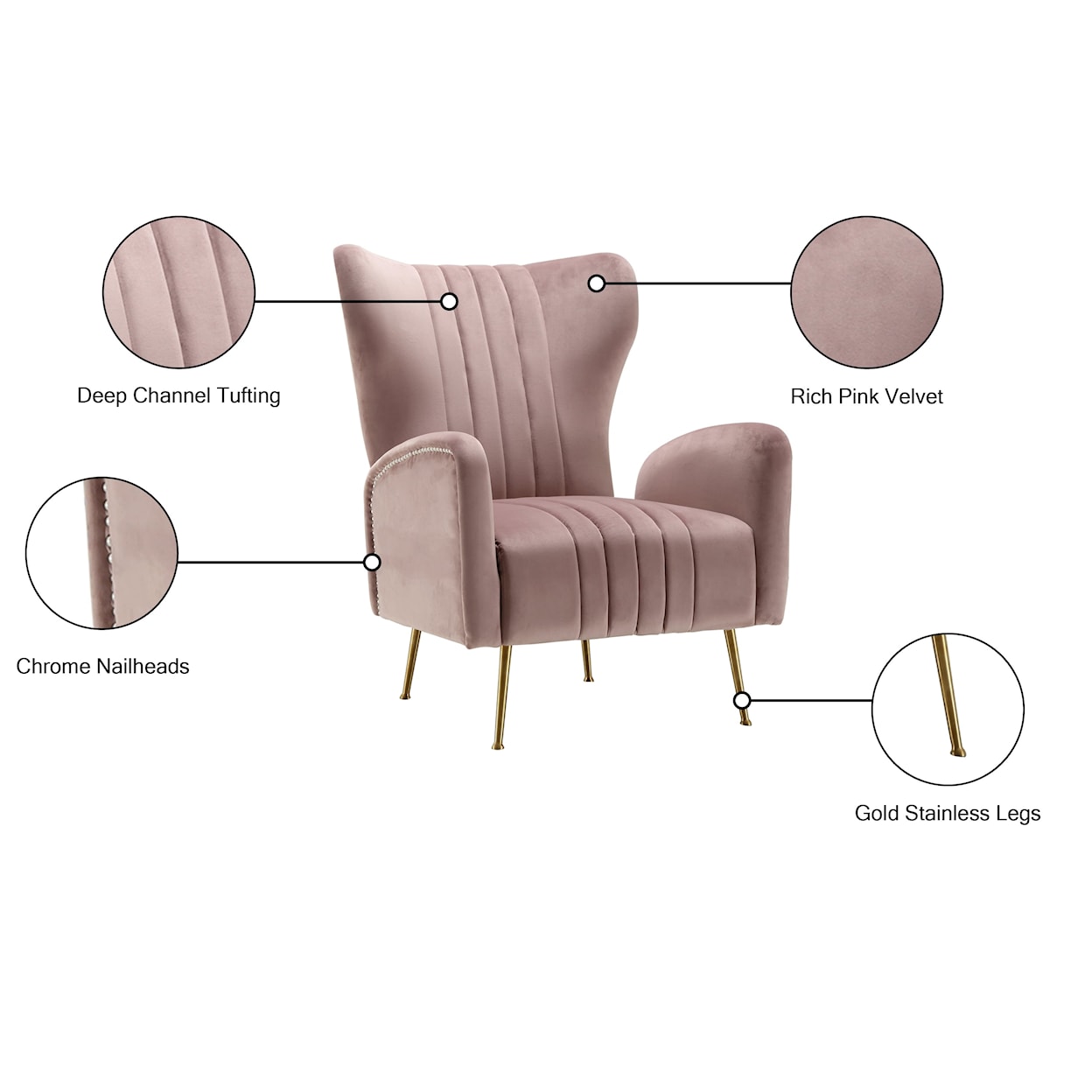 Meridian Furniture Opera Accent Chair