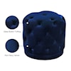 Meridian Furniture Harper Ottoman/Stool