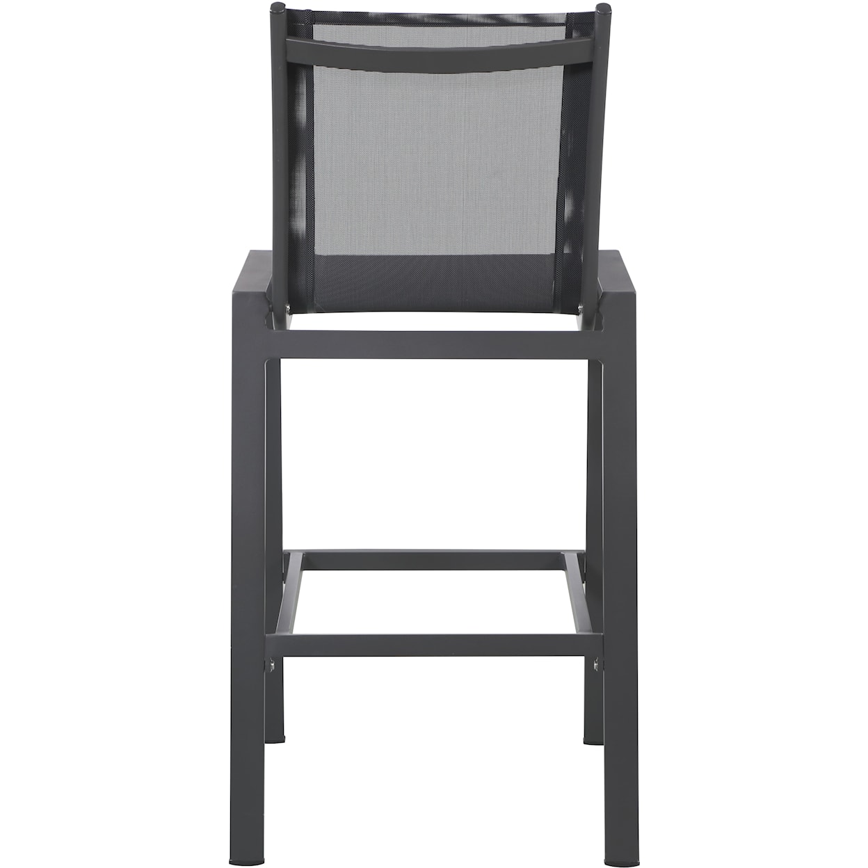 Meridian Furniture Nizuc Aluminum Mesh Barstool