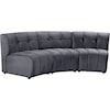 Meridian Furniture Limitless 3pc. Modular Sectional