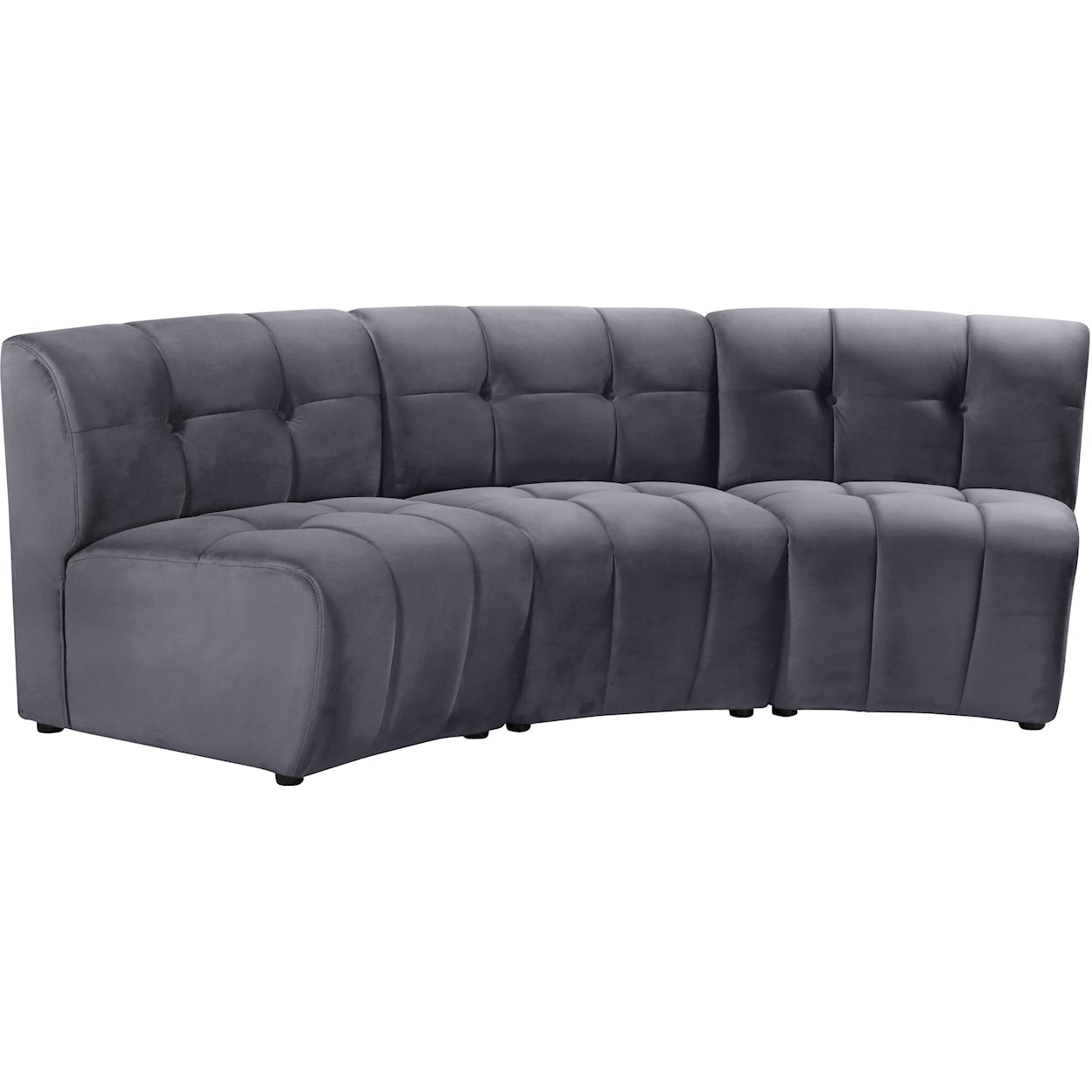 Meridian Furniture Limitless 3pc. Modular Sectional