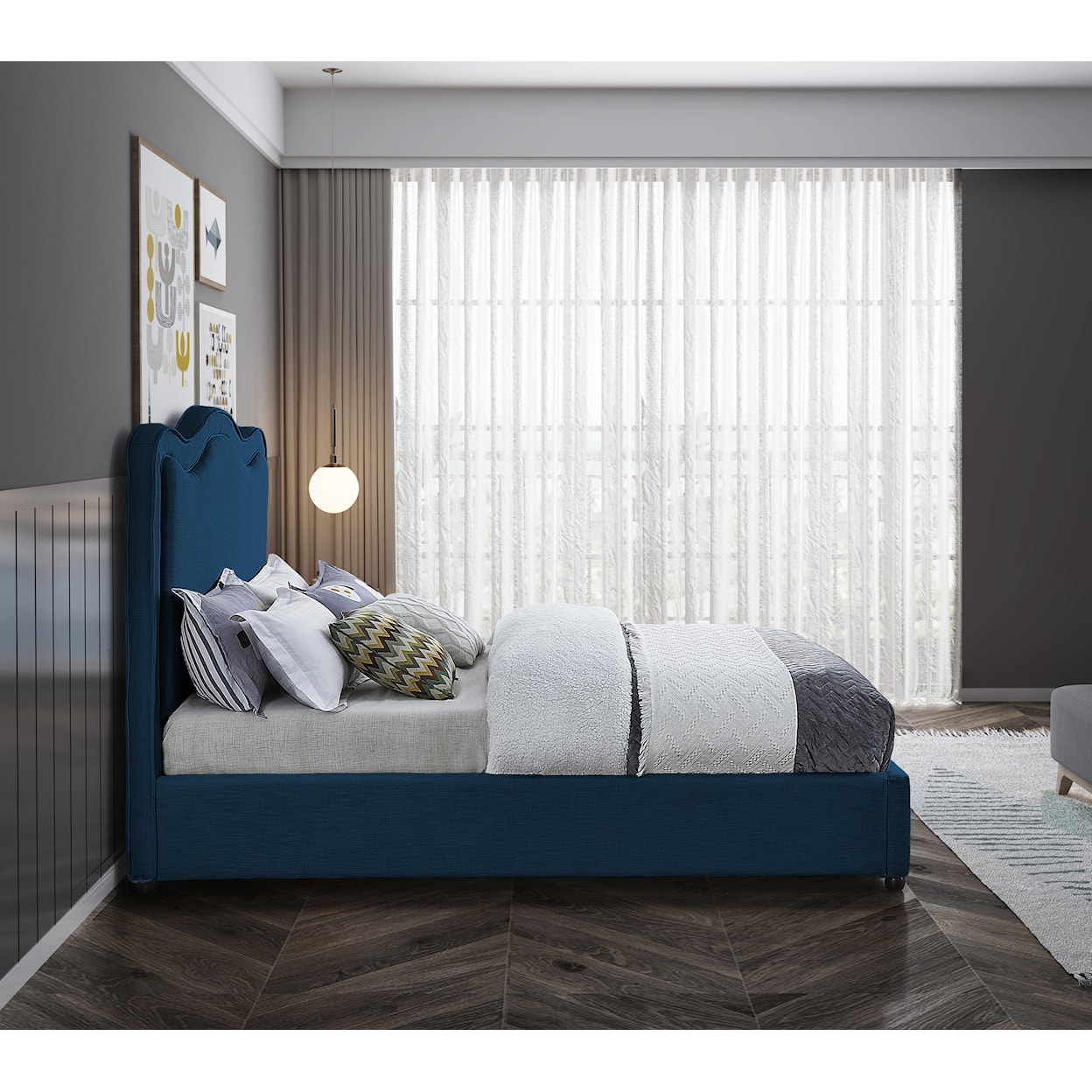 Meridian Furniture Felix Queen Bed