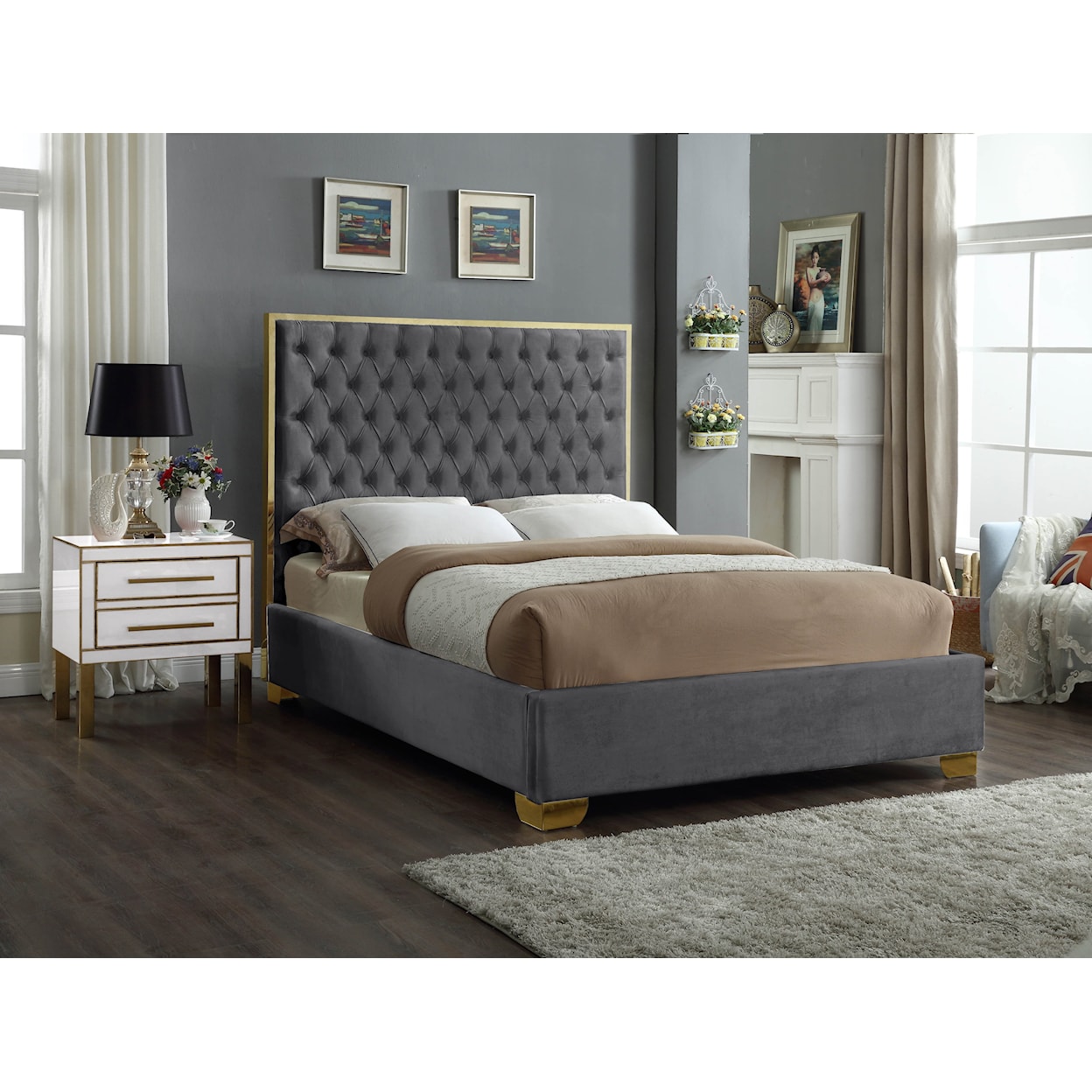 Meridian Furniture Lana Full Bed